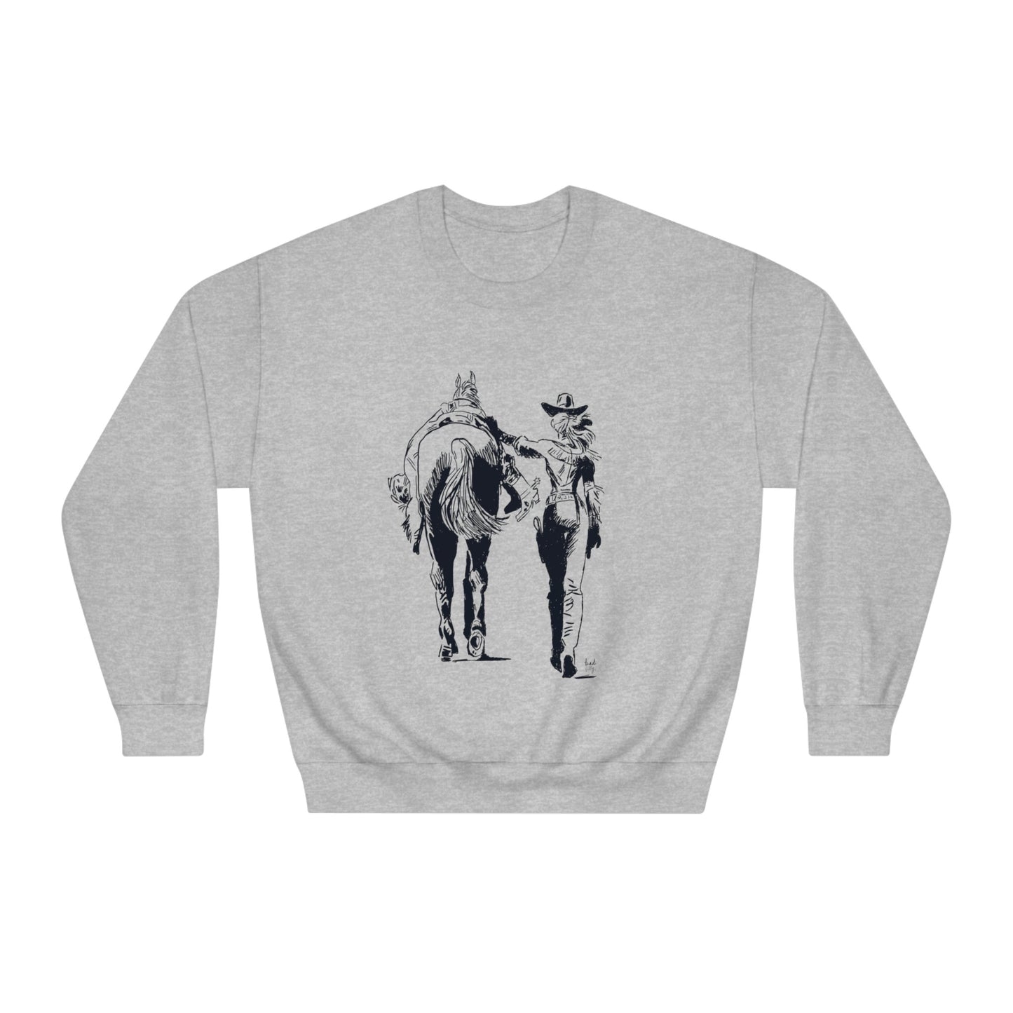 Cowboy Down Crewneck