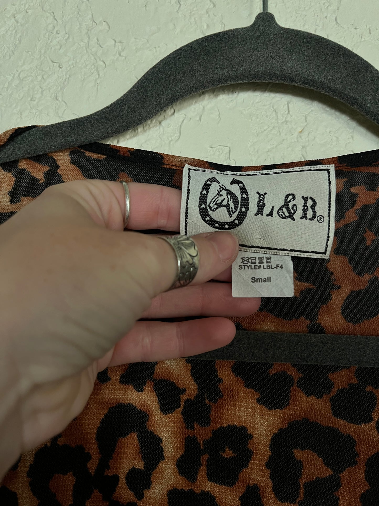 Leopard Fringe Duster